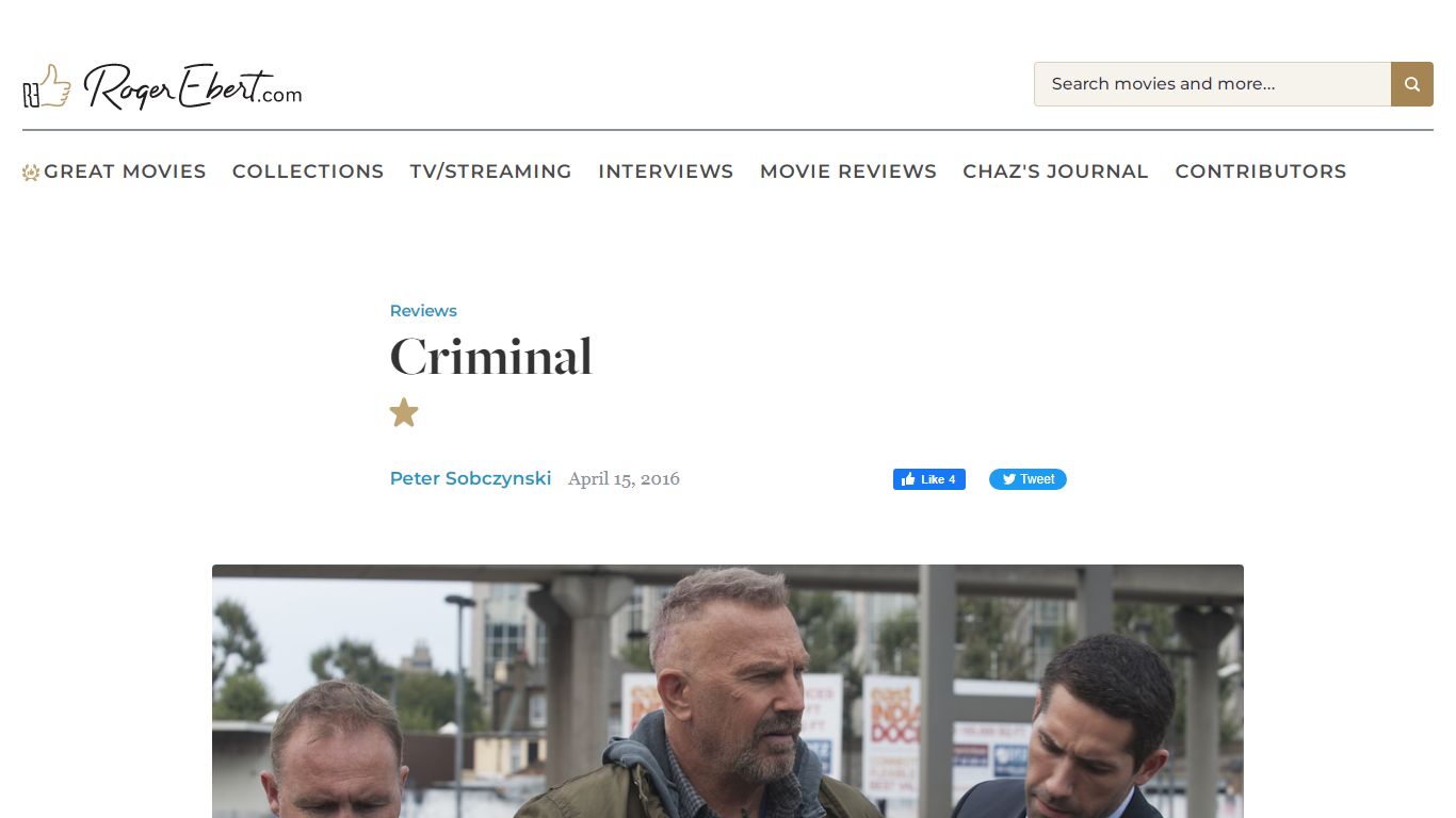 Criminal movie review & film summary (2016) | Roger Ebert