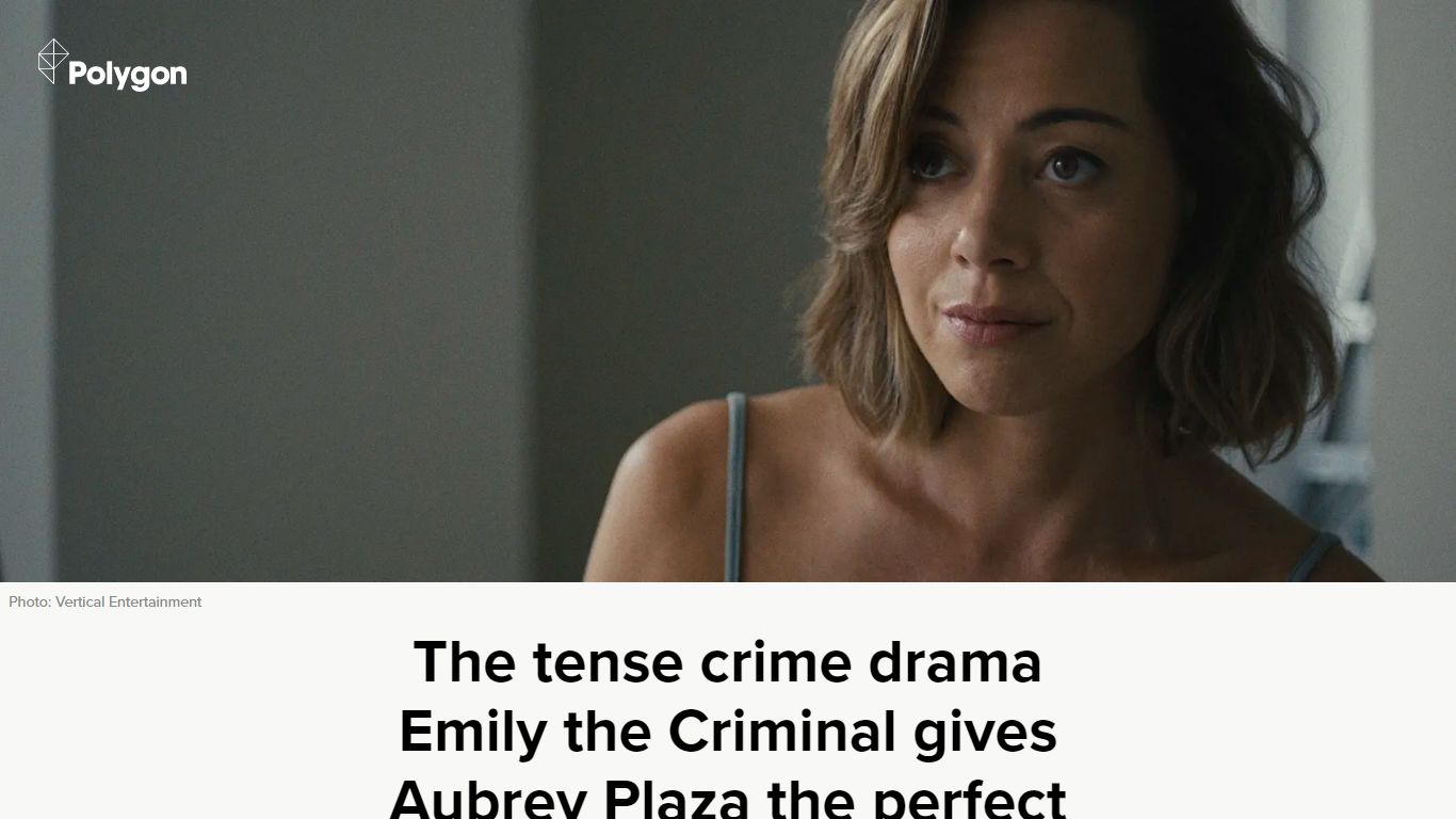 Emily the Criminal review: Aubrey Plaza boosts a terrific crime drama ...